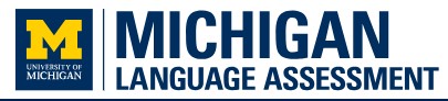 Michigan Language Assessment